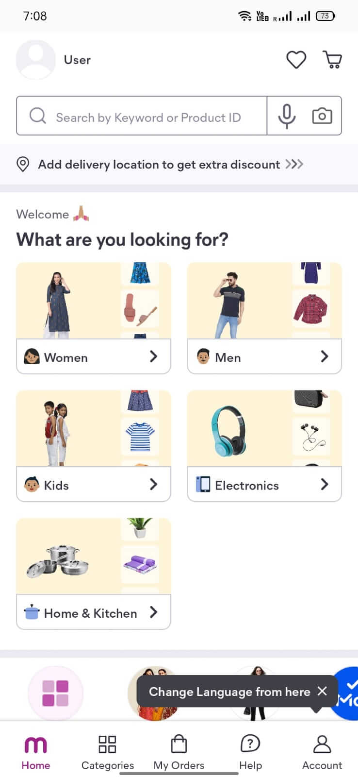 Meesho screenshot