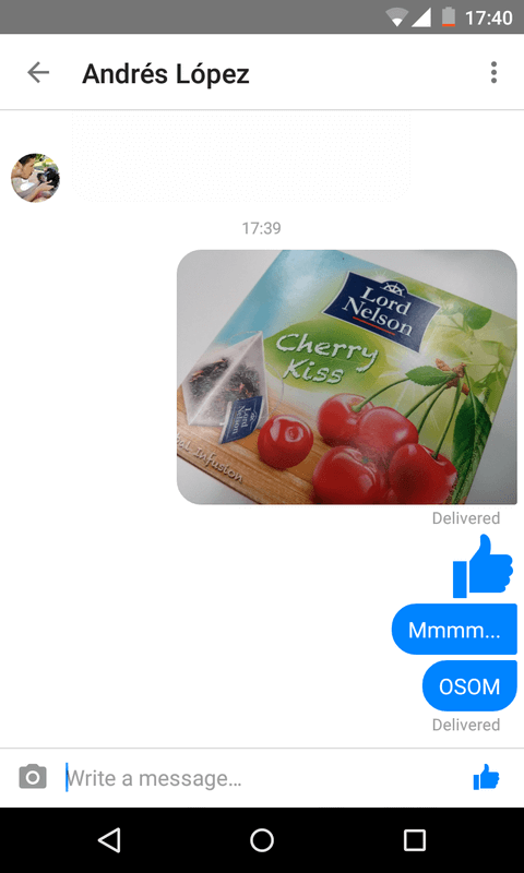 Messenger Lite screenshot
