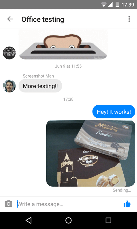 Messenger Lite screenshot