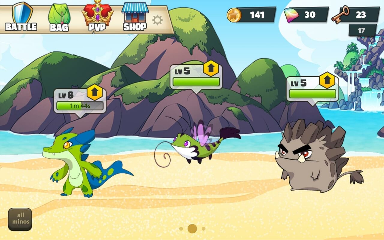 Mino Monsters 2 Evolution screenshot