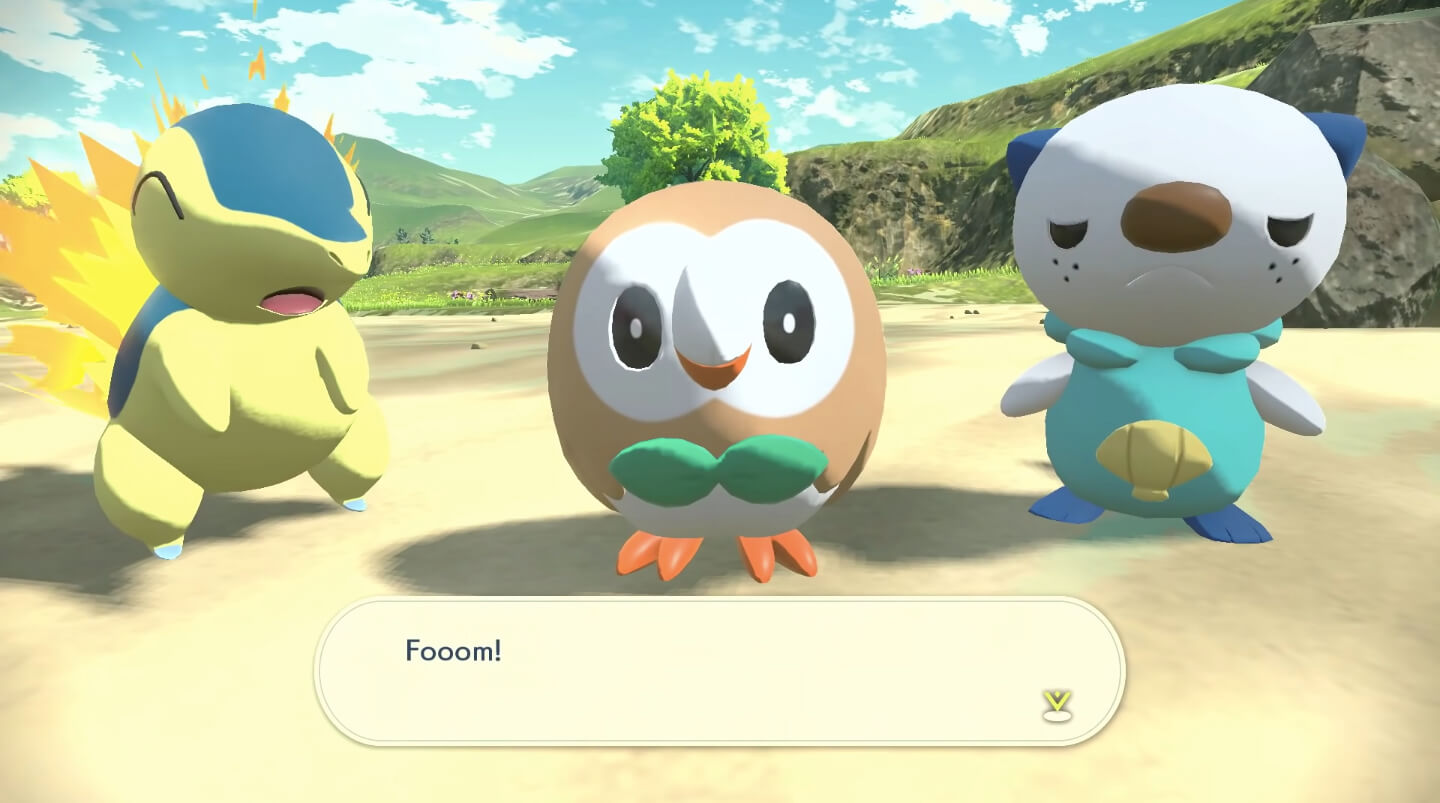Pokémon Legends Arceus screenshot