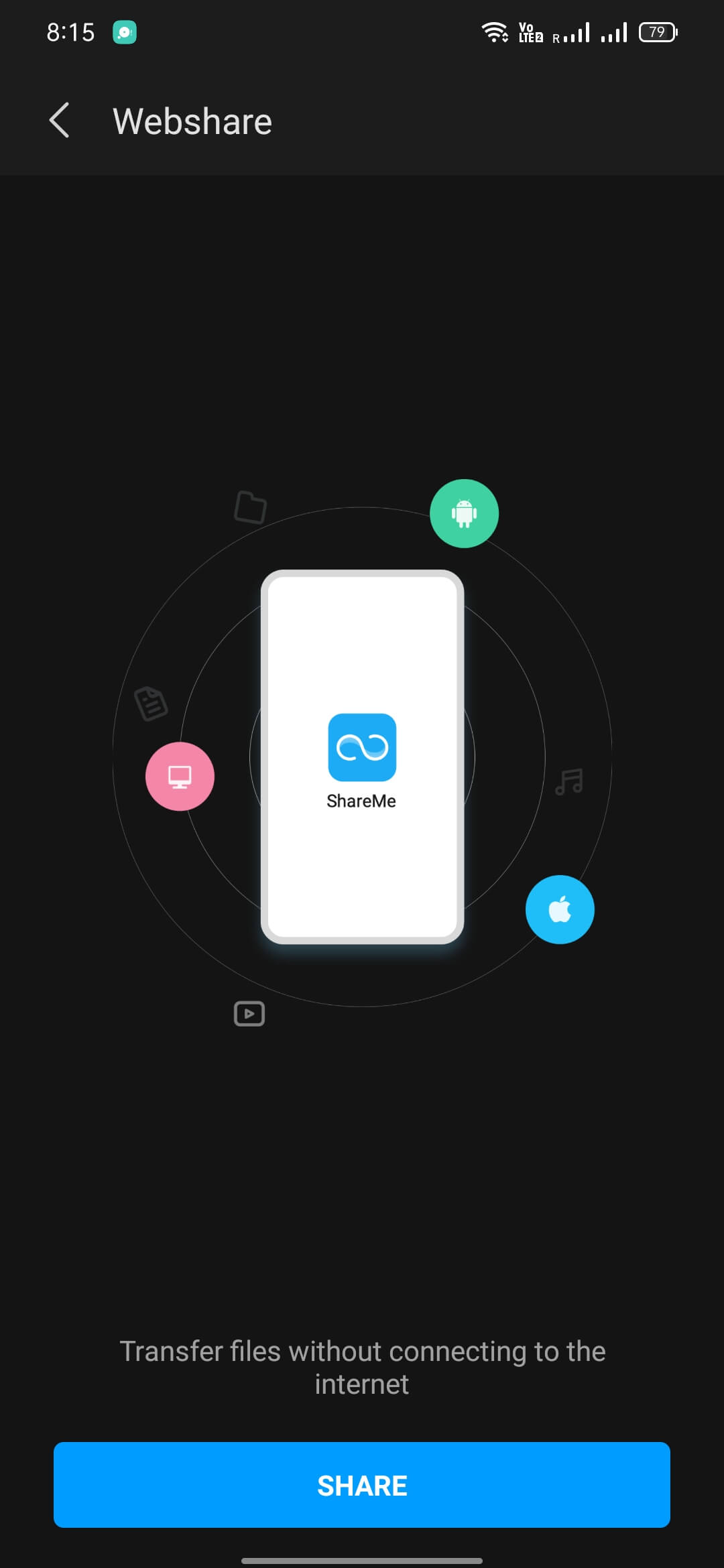 ShareMe screenshot