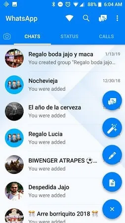 WhatsApp Mix screenshot