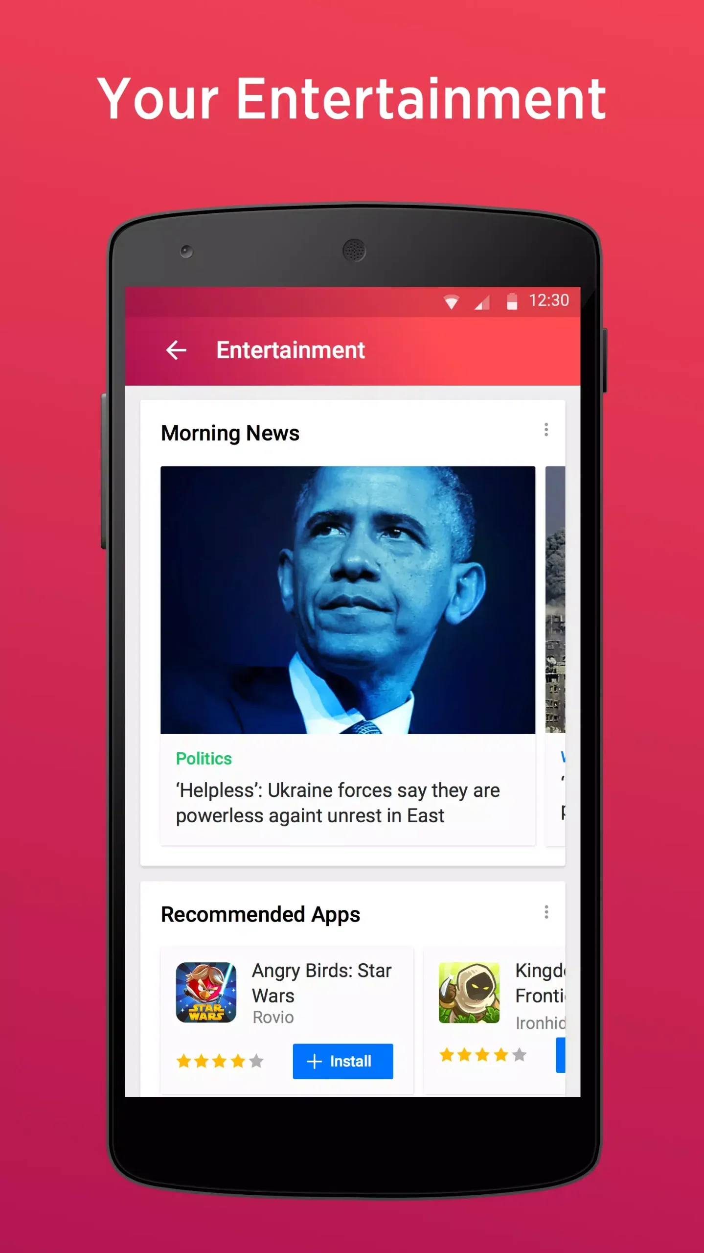 Yahoo Aviate Launcher screenshot