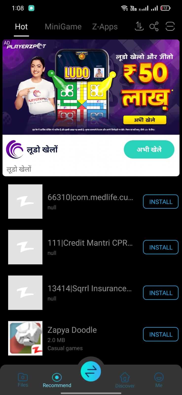 Zapya screenshot
