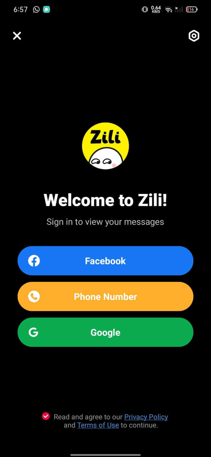 Zili screenshot