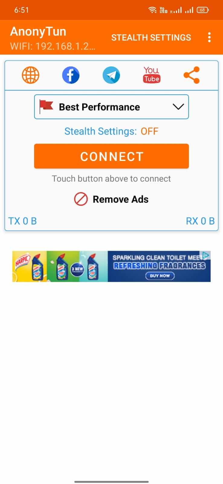 AnonyTun screenshot