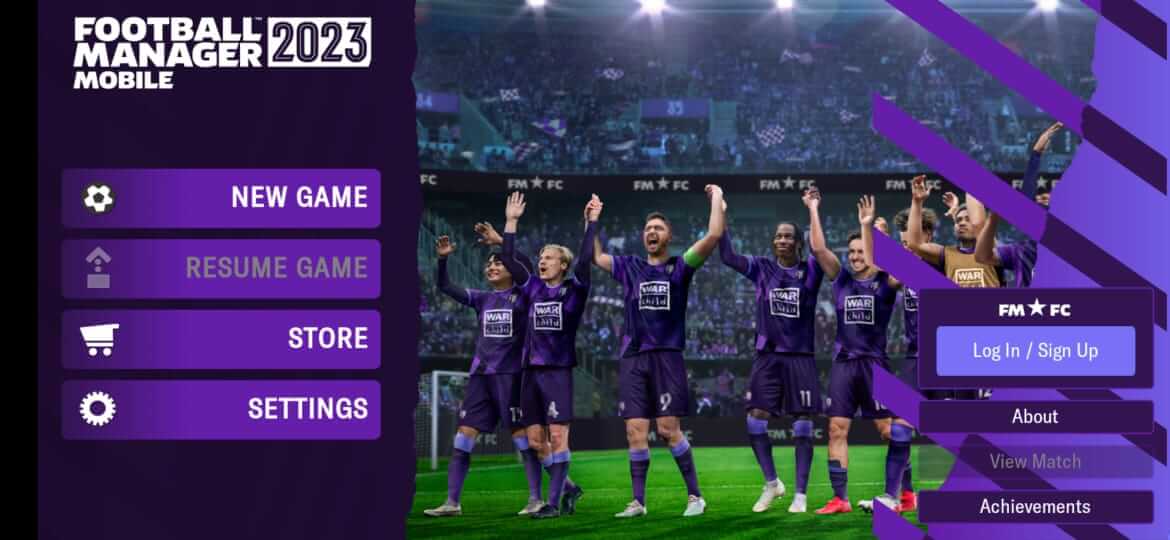 Football Manager Mobile 2023 screenshot
