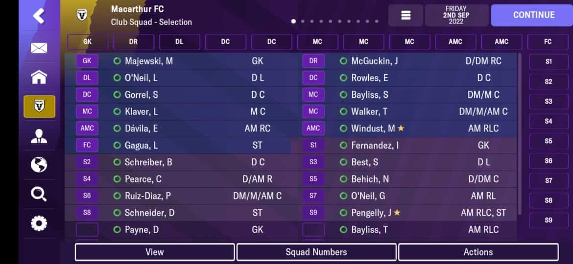 Football Manager Mobile 2023 screenshot