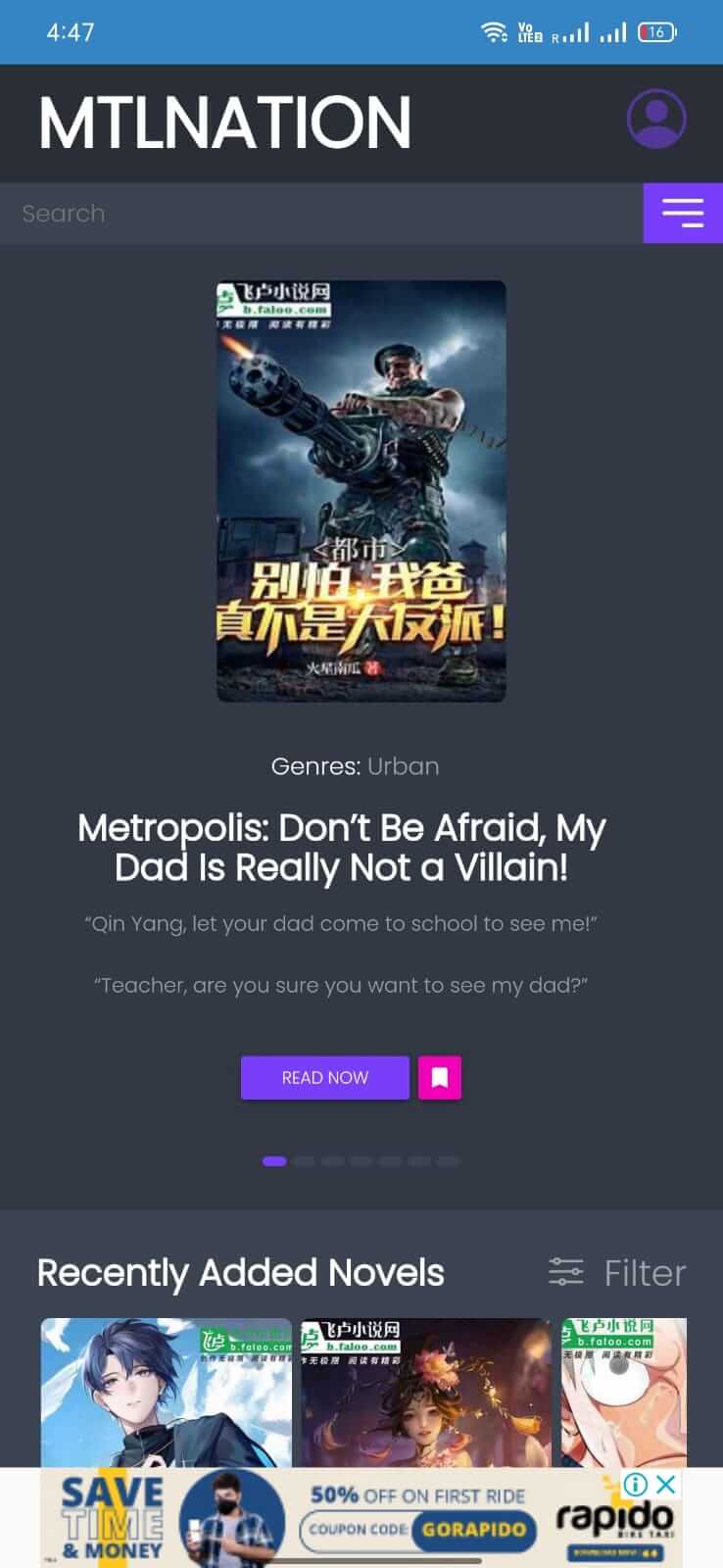 MTLNATION screenshot