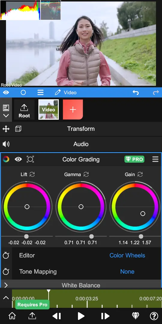 Node Video Editor screenshot