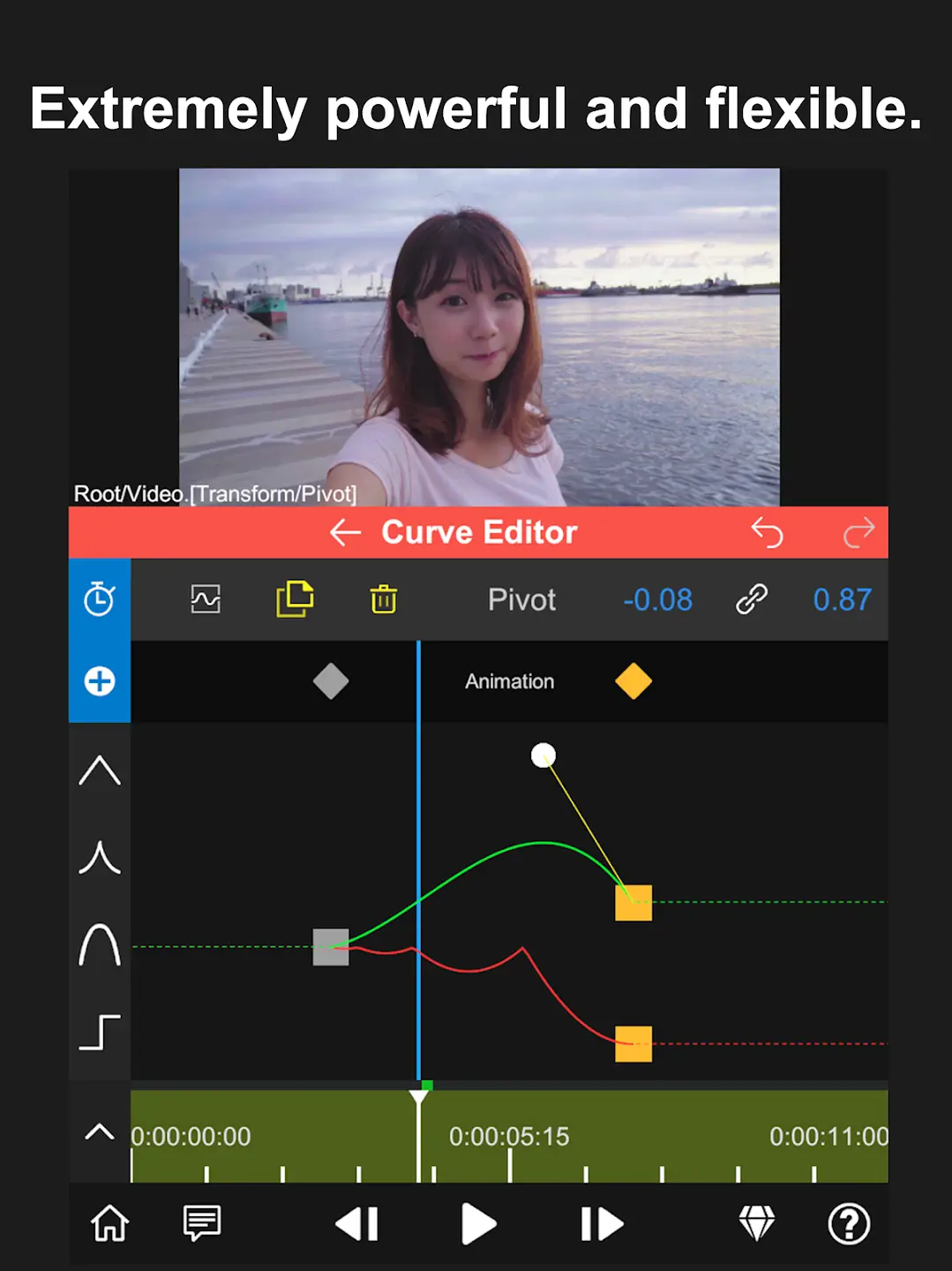 Node Video Editor screenshot