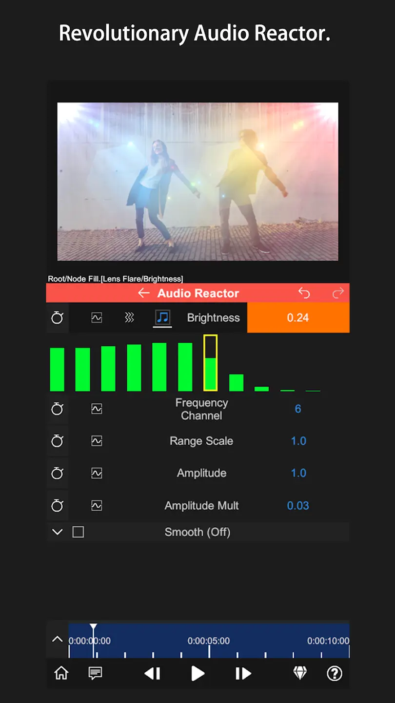Node Video Editor screenshot