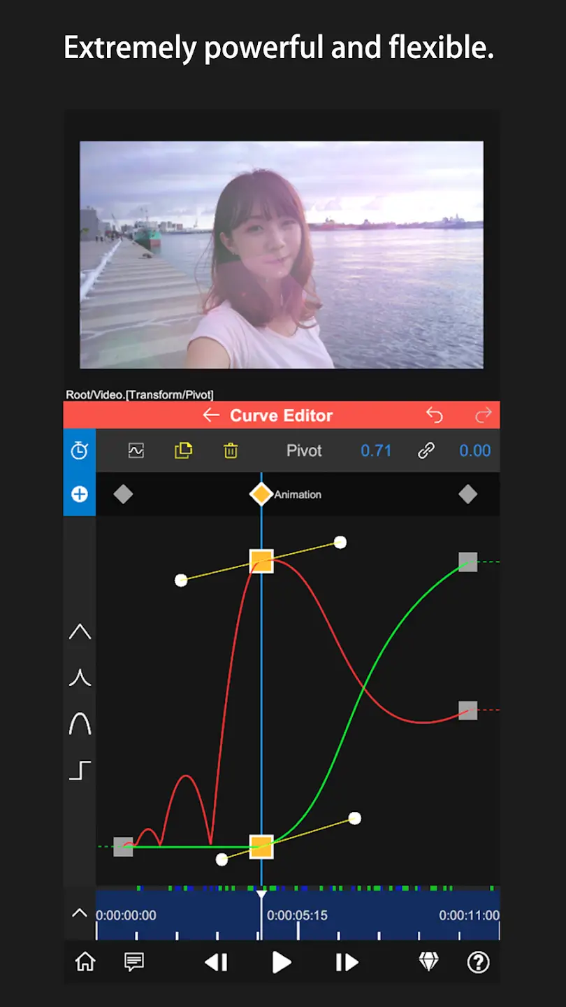 Node Video Editor screenshot