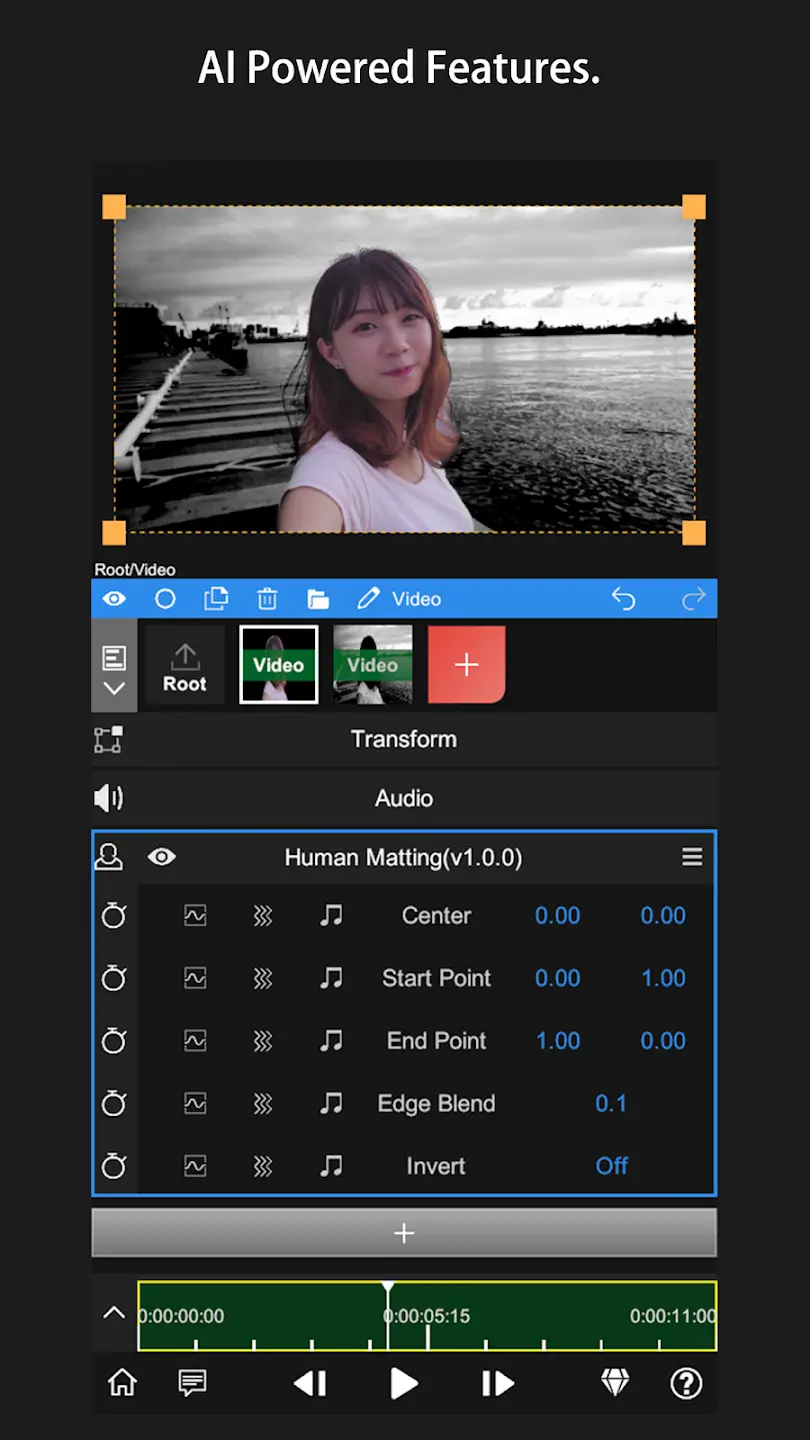 Node Video Editor screenshot