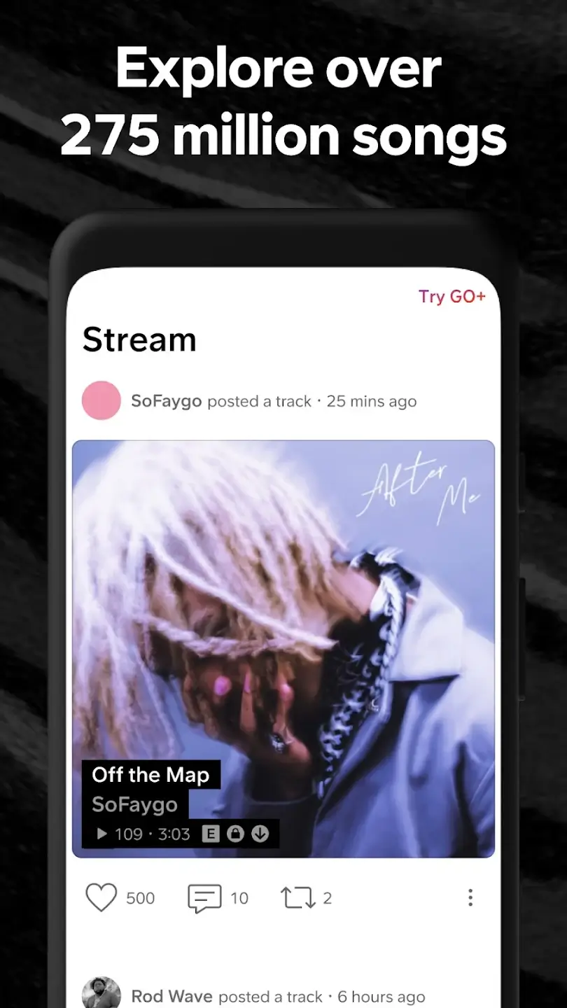 SoundCloud screenshot