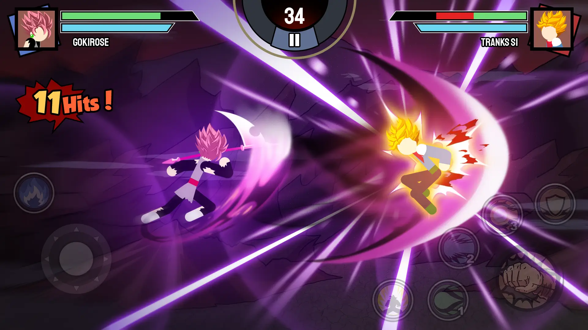 Stickman Warriors screenshot