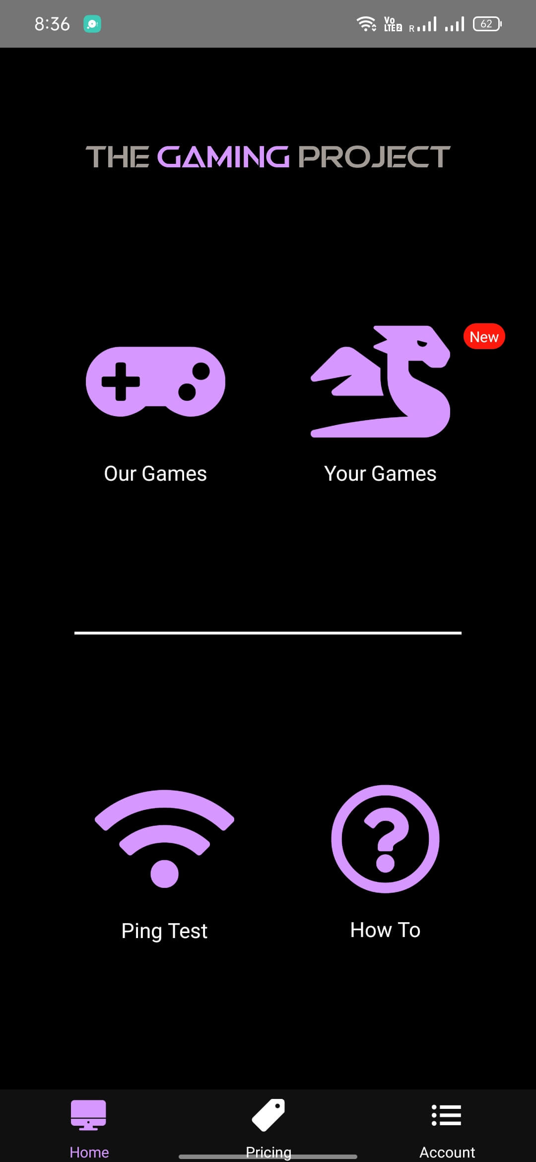 The Gaming Project screenshot