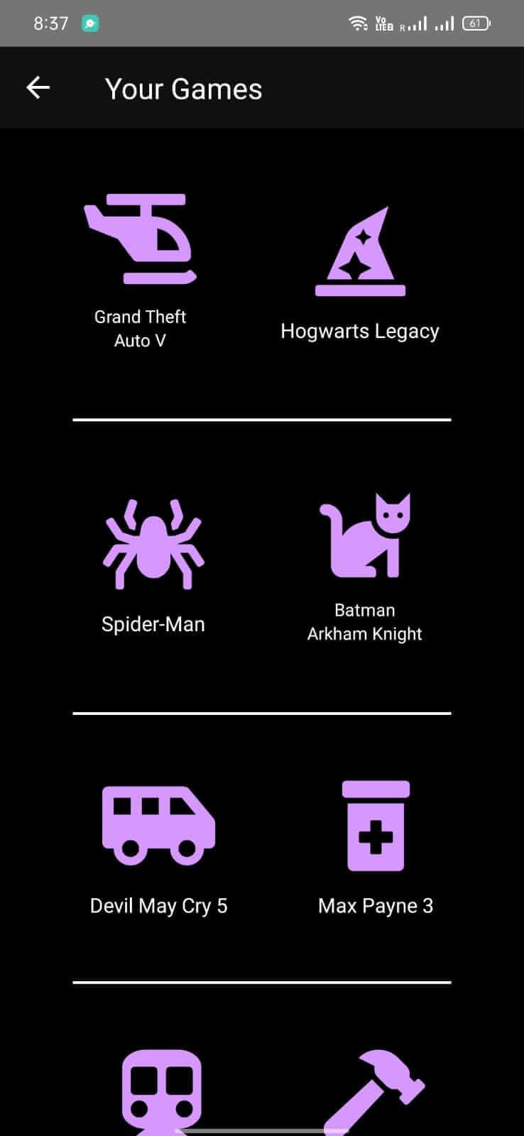 The Gaming Project screenshot