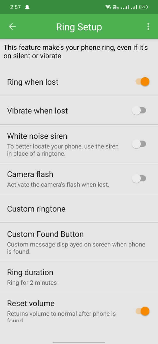 Wheres My Droid screenshot