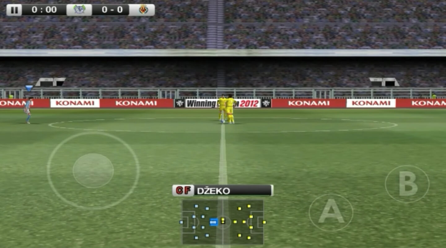 Winning Eleven 2012 screenshot