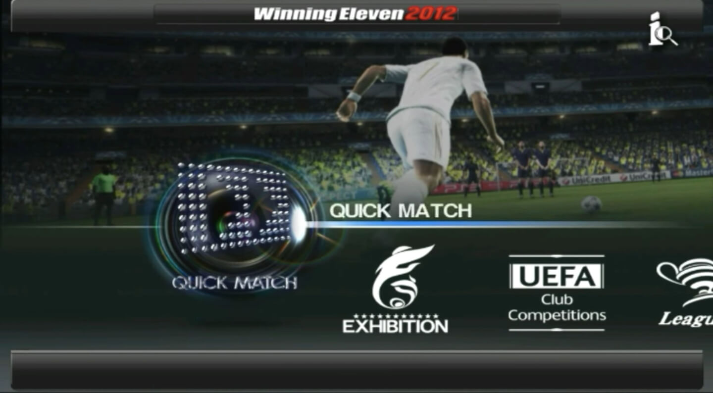Winning Eleven 2012 screenshot