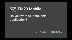 install Football Manager 2023 Mobile on your Android