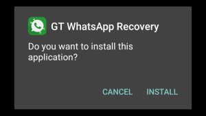 install GT WhatsApp APK on your Android