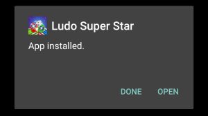Ludo Nasa successfully installed