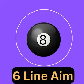 8 ball pool 6 Line Aim Tool  8 ball pool snake aim tool new update V0.0.6  