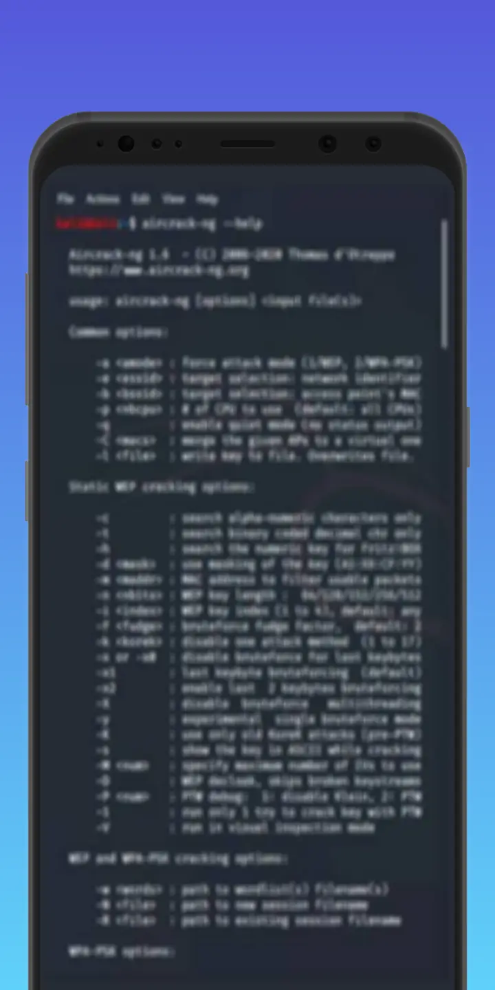 AirCrack screenshot