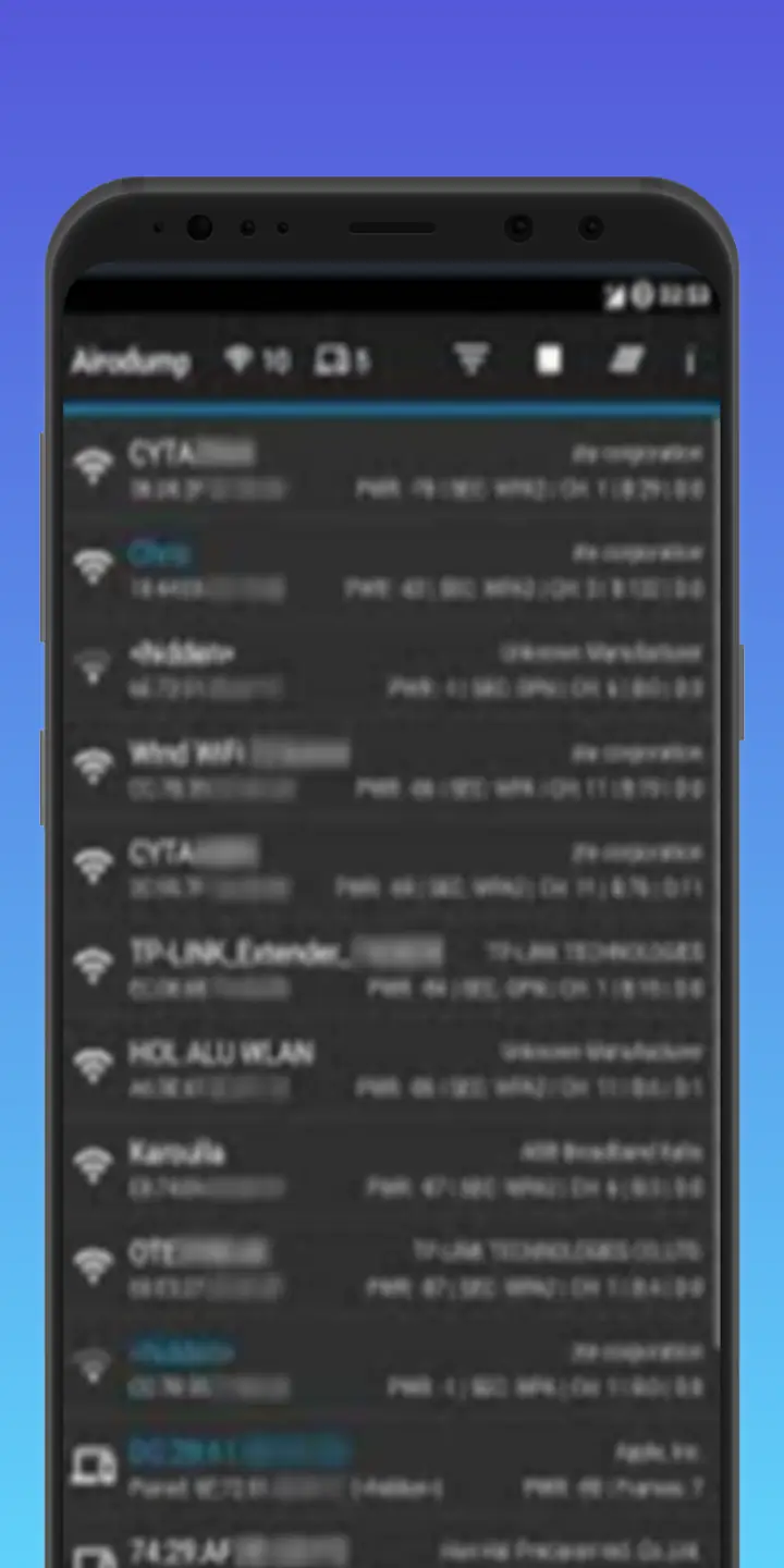 AirCrack screenshot
