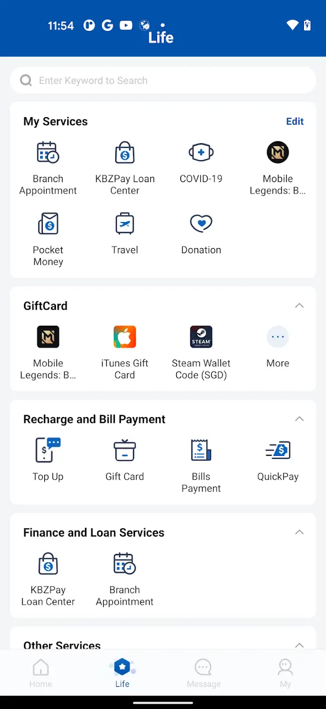 KBZPay screenshot