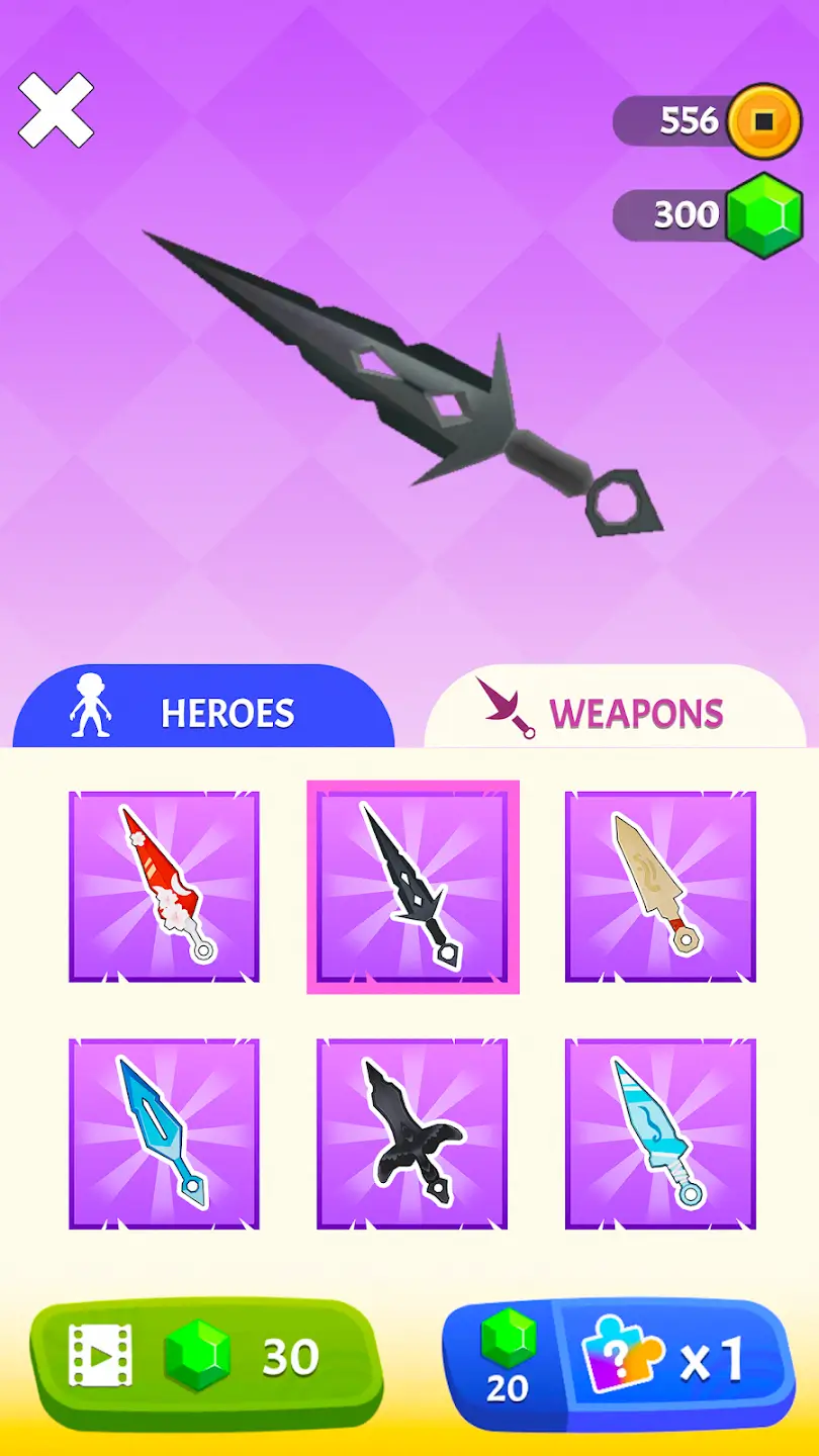 Kunai Master screenshot