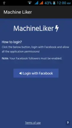 Machine Liker screenshot