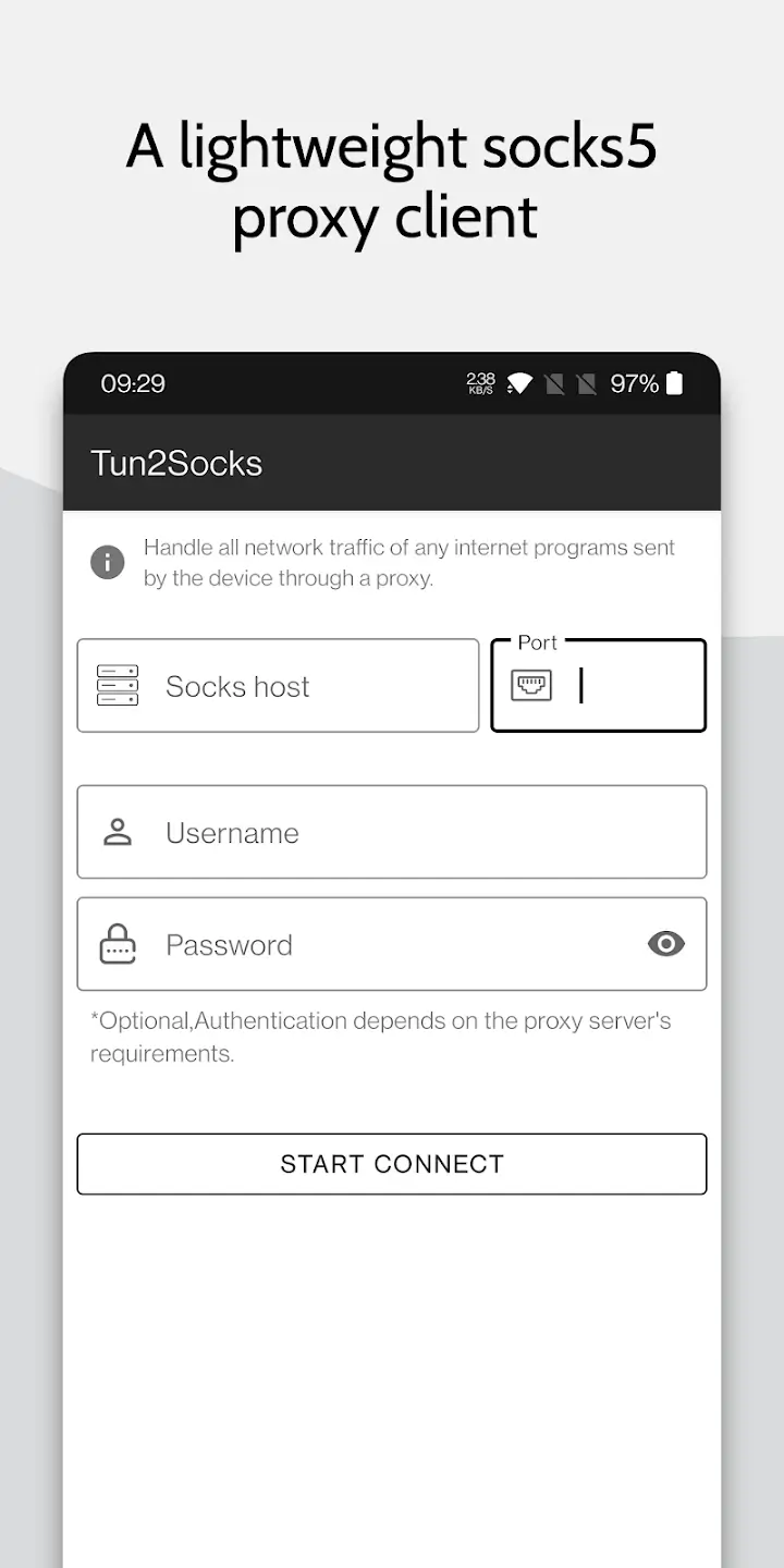 Tun2Socks screenshot