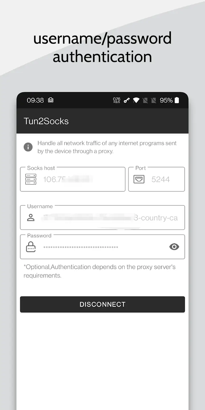 Tun2Socks screenshot