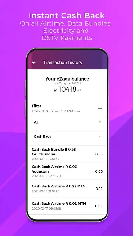 eZaga screenshot