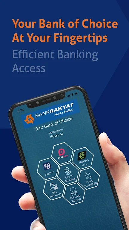 iRakyat Mobile Banking screenshot