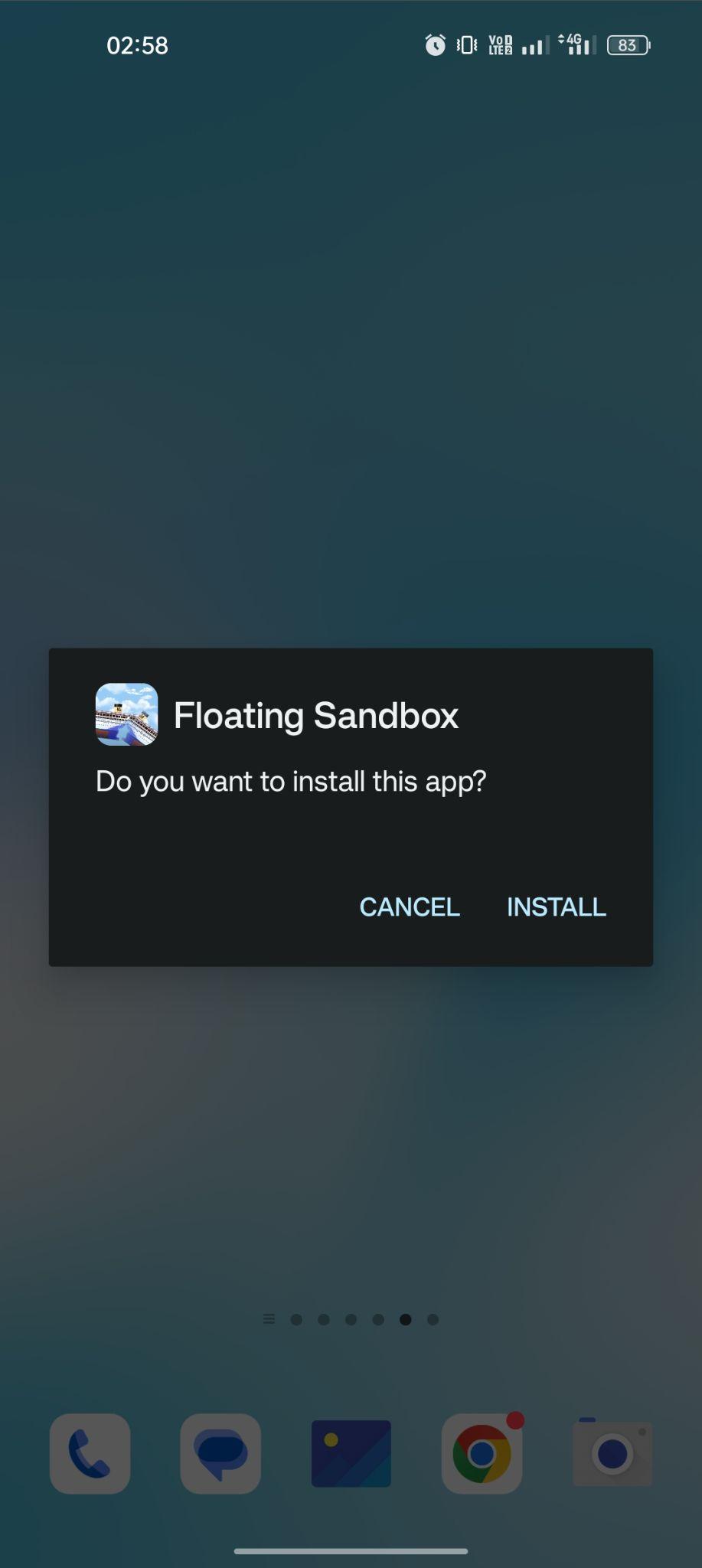 Floating Sandbox