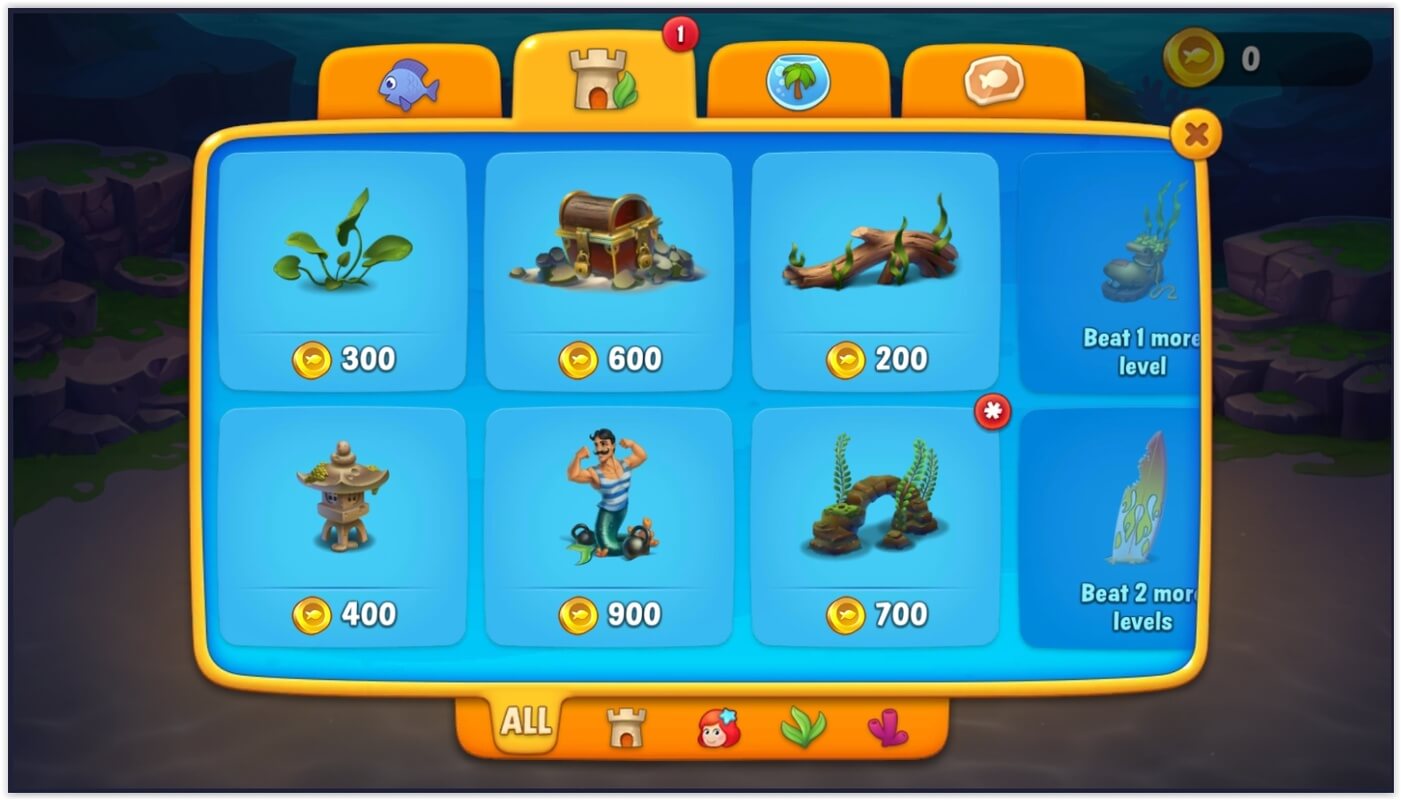 Fishdom screenshot
