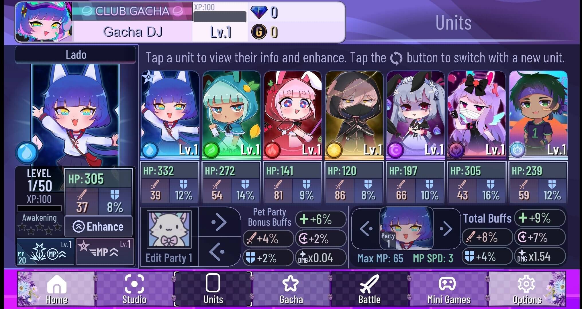 Gacha Lavender screenshot