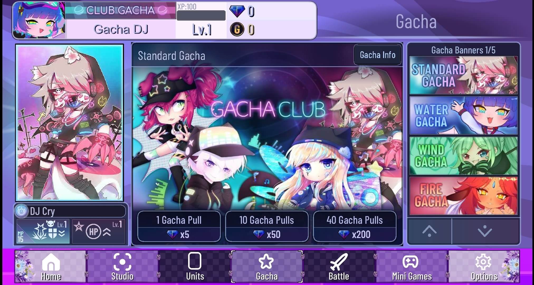 Gacha Lavender screenshot