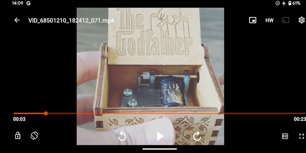 HB Video Player screenshot