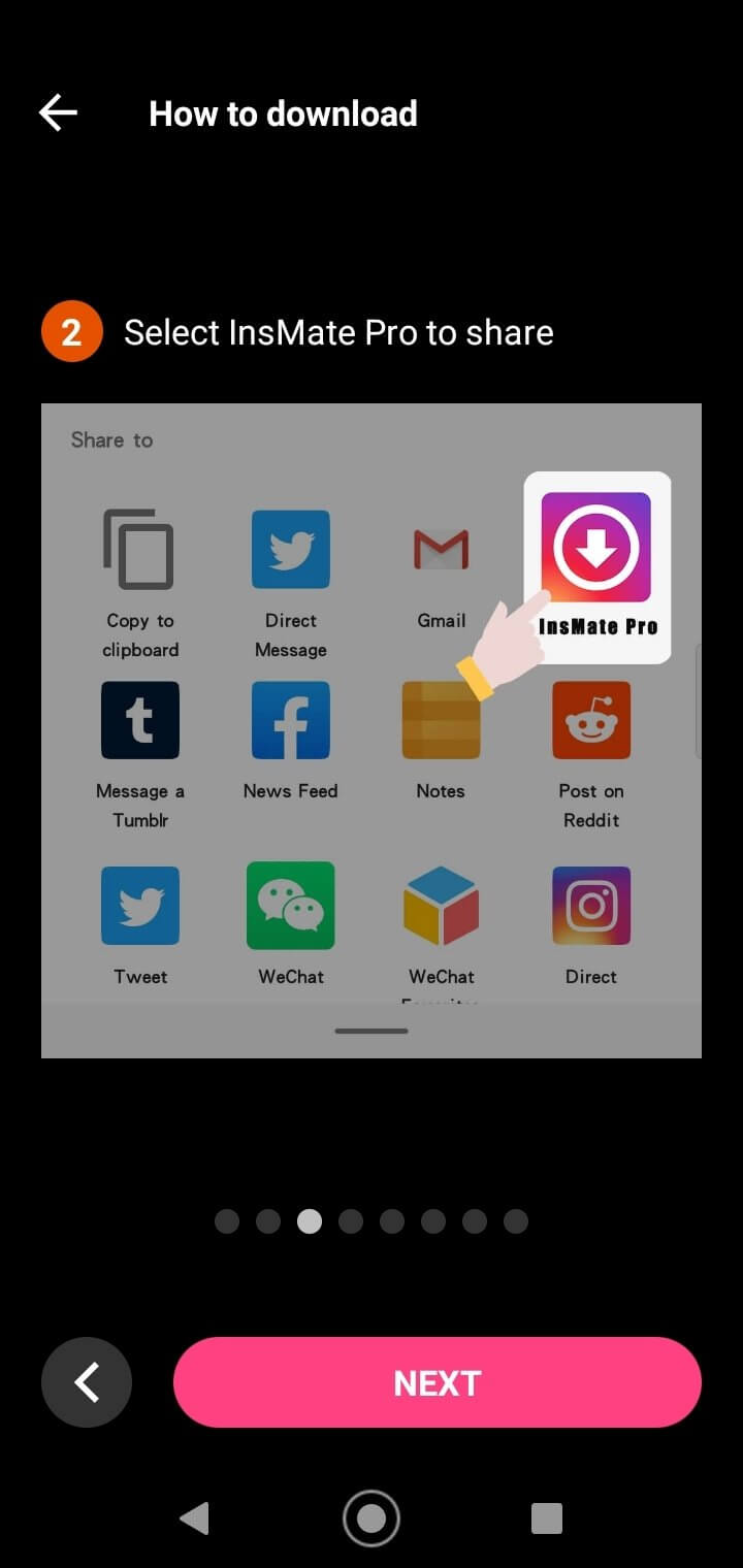InsMate Pro screenshot