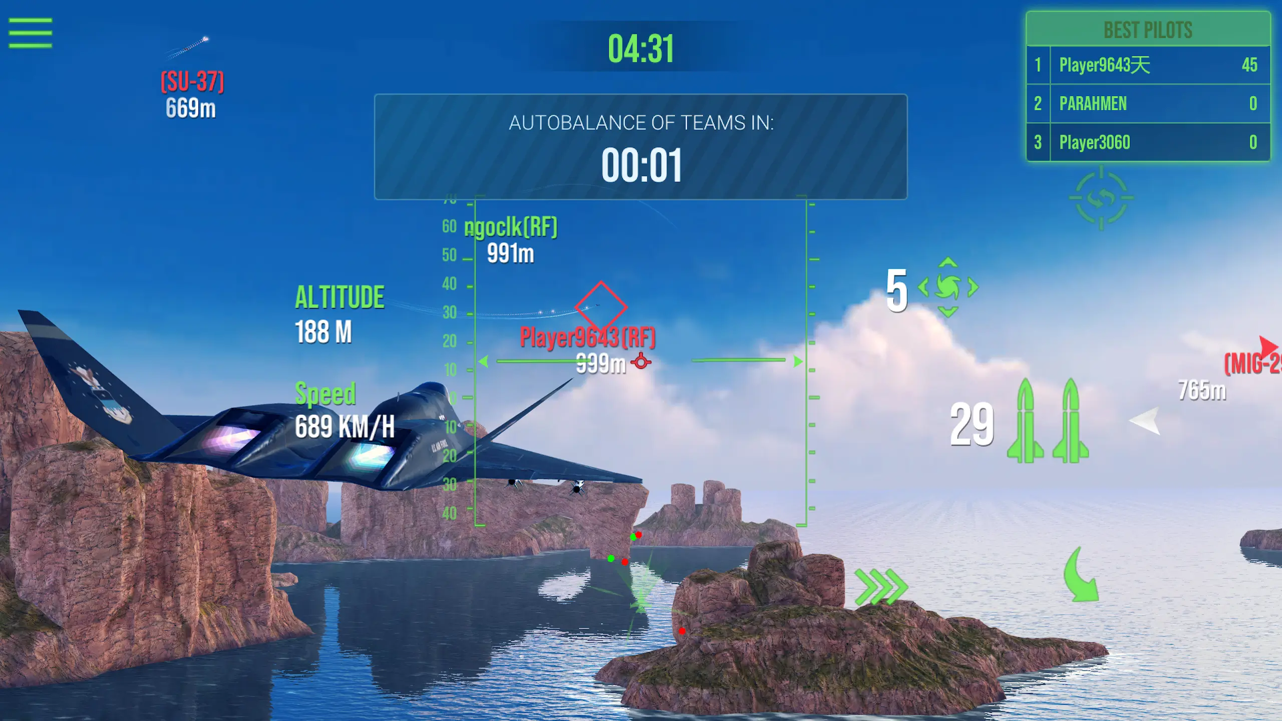 Modern Warplanes screenshot