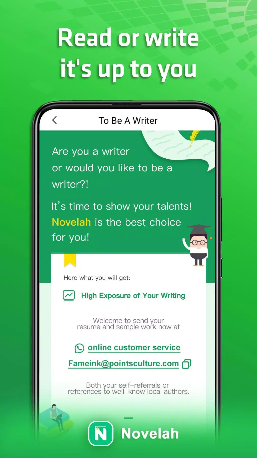 Novelah screenshot