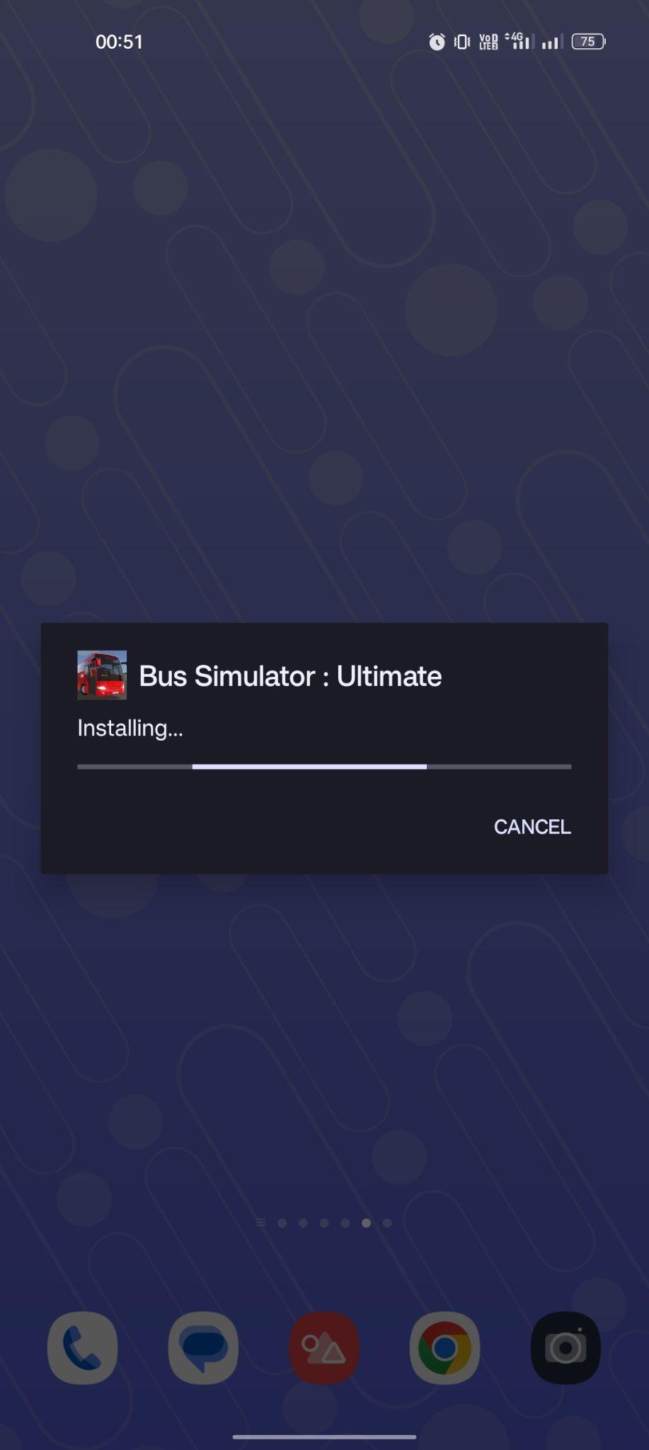 Bus Simulator: Ultimate apk installing