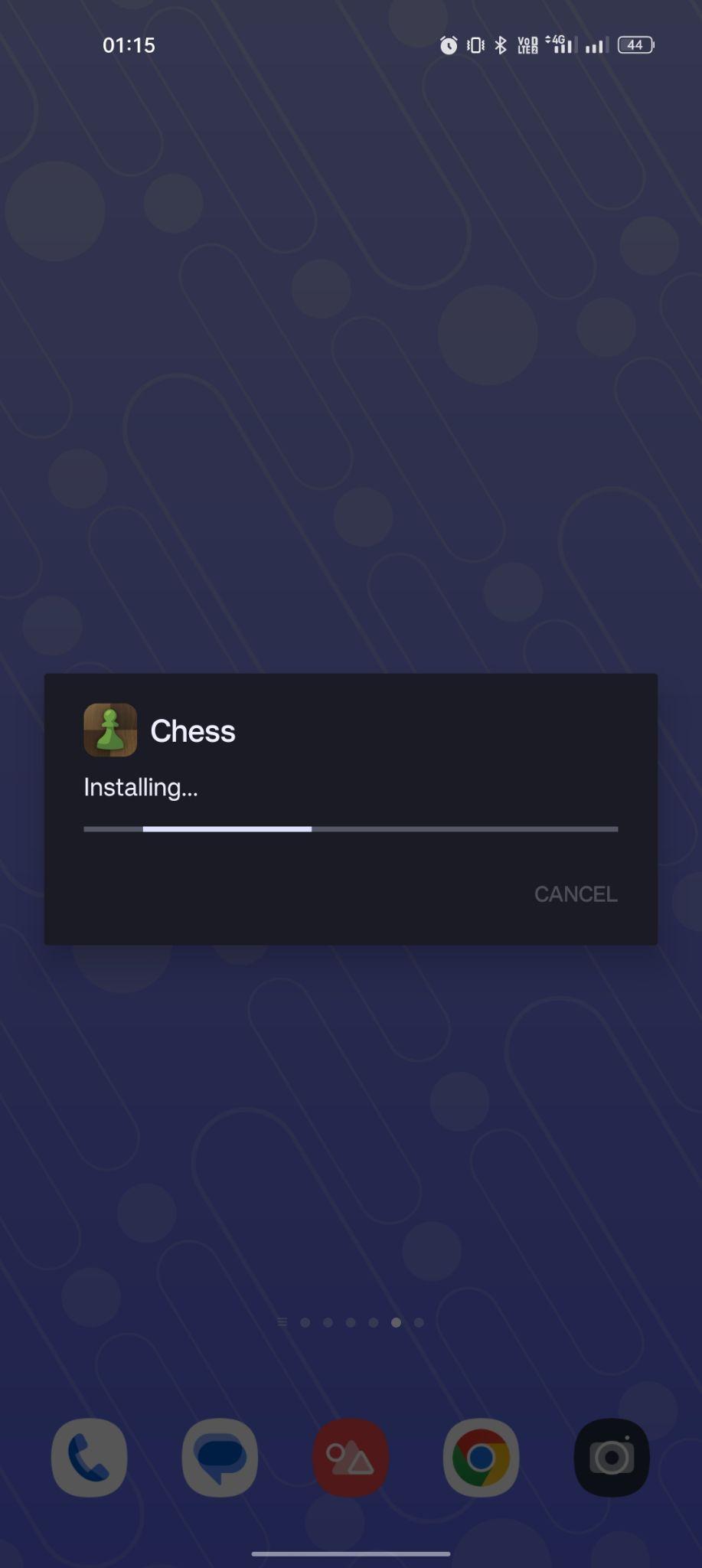 Chess apk installing