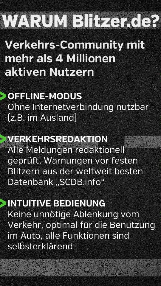 Blitzer.de screenshot